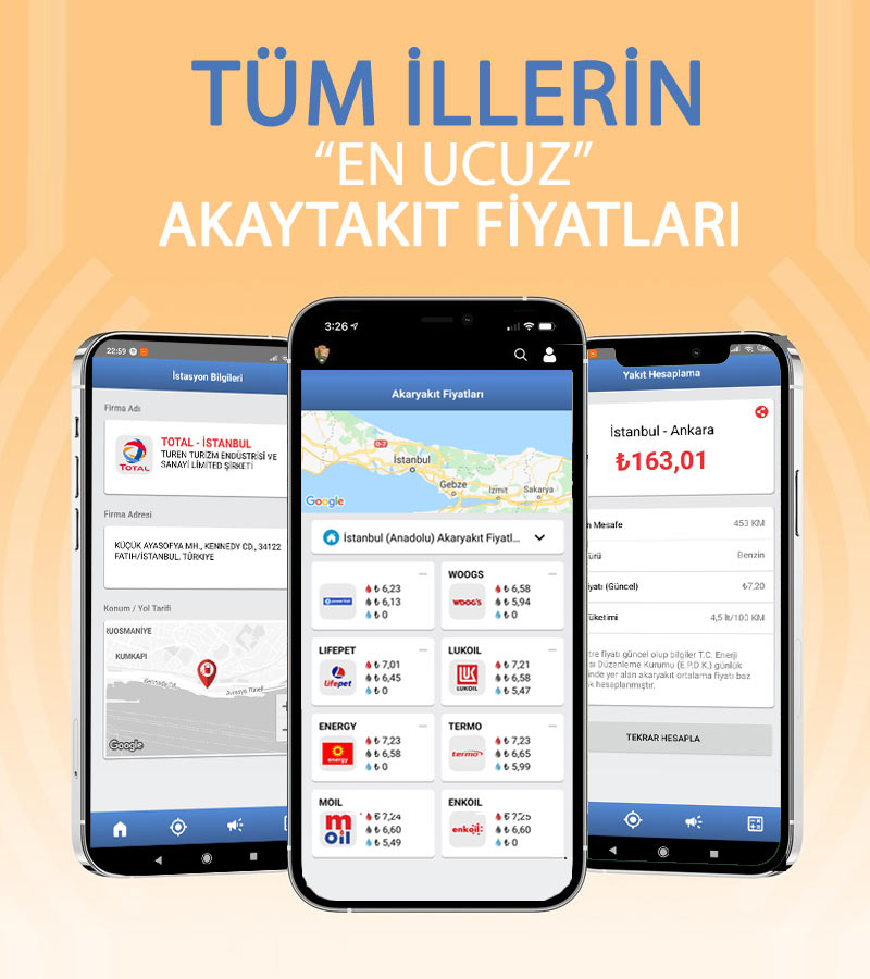 Akaryakt Fiyatlar Mobil Uygulama